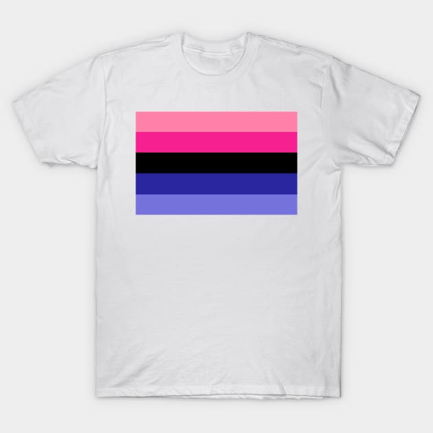 Omnisexual Pride Flag T-Shirt by DisneyFanatic23